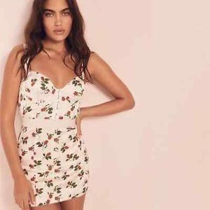 For Love and Lemons Love Song Dress in White